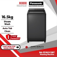 Panasonic 16.5kg Top Load Fully Washer TD Inverter NA-FD165V3BT Mesin Basuh Auto with Steam Wash