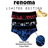 Renoma Limited Edition Printed Mini Briefs. Size S