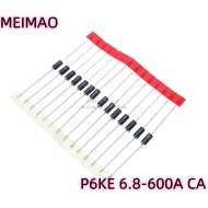 10-20PCS diode chip ic 6.8V-550V P6KE6.8A-550A 6.8CA-550CA P6KE24A P6KE24CA P6KE27A P6KE27CA P6KE30A