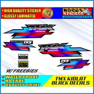 ▛ ┤ ∧ TMX KIDLAT BLACK DECALS