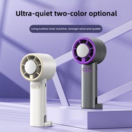USB Handheld Small Fan Semiconductor Ice Pack Refrigeration Fan Five-speed High-speed Turbo Violent 