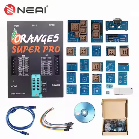 Orange5 ECU Programmer V1.38 V1.42 V1.45 Full Adapters Universal Dongle ECU Programming Device Suppo