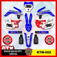 Ktm motorbike sticker, KTM decal, cool motorbike sticker, trail motorbike cross sticker, Supermoto m