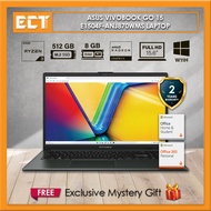Asus VivoBook Go 15 E1504F-ANJ870WMS / ANJ872WMS Laptop (R3-7320U 15.6" FHD, 512GB SSD, 8GB D5, ATI,