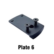 Dot Red Mounting Plate Base Adapter Accessories