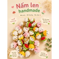 [NEW SP GIFT] Handmade Dwarf Mushroom Keychain Product Only Gives New Products From July 7 - July 31