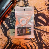 Drip Tip 810 Full Resin Warna Putih Solid by puffup.id