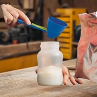 [UP] 2Pcs Falling Coffee Scoop Funnel Plastic Reusable Sliding Scoop Funnel 2 In 1 Sliding Design Pr