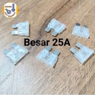 GB Large 25A Plug-in Fuse Plug-in Fuse/ Large DX Fuse 25A (50pcs pack)