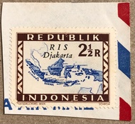 PW531-PERANGKO PRANGKO INDONESIA WINA REPUBLIK RIS DJAKARTA(H)