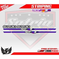 SUZUKI VARIATION STRIPING BESTSUZUKI 110 RR - ORIGINAL STYLE MOTORCYCLE STICKER LIST/ BEST 110 RRSUZ