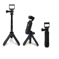 กล้องขาตั้งกล้องแบบสามขาสำหรับตั้งโต๊ะขนาดเล็กสำหรับที่จับไม้ถือเซลฟี่ Dji Osmo Pocket/Osmo Pocket 2