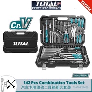 TOTAL 142 Pcs Combination Tools Set 汽车专用维修工具箱组合套装 - THKTHP21426