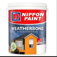 [RAYA DEAL] 1L NIPPON WeatherBond  White (Exterior Wall Top Coat)