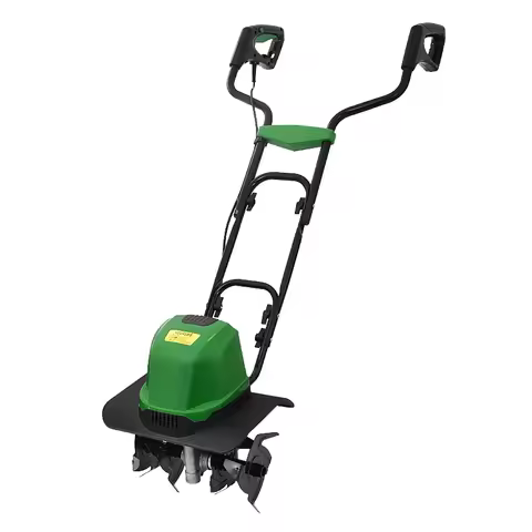 TLEG-01A Mini Tiller Electric Plough Machine Cultivator Scarifier Garden Household Soil Ploughing Di