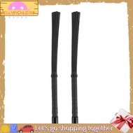 Jellyfish2Pcs Cajon Brush Telescoping Drum Brushes Nylon Sticks Percussion for Jazz Stick Drum