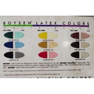 ♞Boysen latex color paint 1/4 Liter