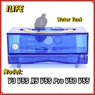 Blue Water Tank For ILIFE V3 V5S X5 V5S Pro V50 V55 Sweeping Robot Vacuum Cleaner  Accessories Spare