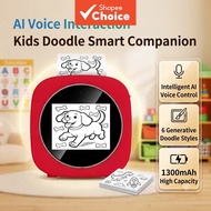 Kids Creative Gift AI Voice To Image Smart Printer 2.4 Inch Screen Eye Protection Long Battery Life 