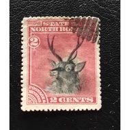 Setem State of North Borneo Two Cents (N48)