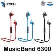 i-Tech MusicBand 6300 頸繩式藍牙耳機 &lt;font color=red&gt;◆IPX4 防水濺硬件設計☆6期0利率↘☆&lt;/font&gt;
