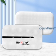 Portable 4G Router with SIM Card Slot High Speed WiFi Mobile Hotspot for Travel [countless.sg]