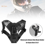 {Ready Now} 【2022】Motorcycle Helmet Chin Strap Mount for GoPro Hero 9 8 7 5 OSMO Action Xiaomi Yi Action Camera Accessories [Bellare.sg]