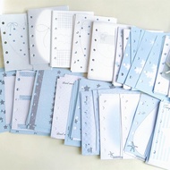 限时/timelimitins风A8M5彩色内页活页纸替芯合集m5活页本替芯纸便签纸手账拼贴8731sd