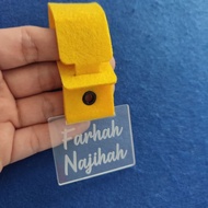 Tag Bag Custom Name Luggage Travel Bag Tag