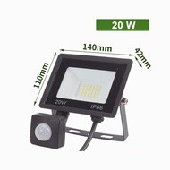 20W 50W PIR Motion Sensor LED Flood Light IP65 Waterproof Spotlight FloodLight Outdoor Lighting