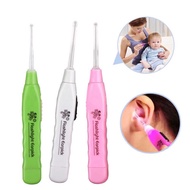 Earpick with flash light led light Tutuli Ear Spoon Earwax Cleaner