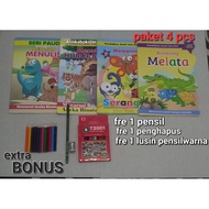 Learn to Color While Getting to Know Thick Animals 4 Books Free Color Pencils Diskrip & 1 pencil 2B