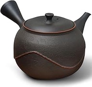 J-kitchens Tokoname Ware Teapot, Easy to Use, Modern 11.8 fl oz (350 cc), Made in Japan