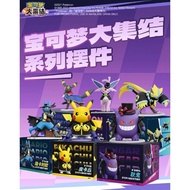 LANBOWANG Pokemon Umbreon Espeon/ Pikachu/ Zeradora/ Lucario/ Gengar Premium Figure/ Pokemon Figure