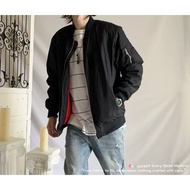 [B.Y] American Retro Cotton Bomber Jacket Versatile Must-Have MA1 Windproof Flight