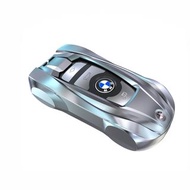 BMW 跑車 鑰匙圈 鐵灰色