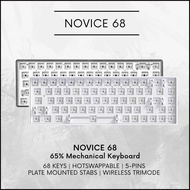 [READY STOCK] NOVICE 68 SERIES BY CIY Mechanical Keyboard 68 Keys 65% Mechanical Keyboard Keebs Project