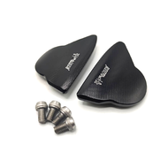 แผ่นปิดรูกระจก ตัวอุดกระจก L/R รถรุ่น YAMAHA R6 ปี2019 ชิ้นงานCNC ของแต่ง R6 จัดจำหน่ายของแท้ที่นี่ท