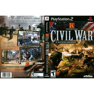 PS2 History Channel, The - Civil War - A Nation Divided (DVD GAME)