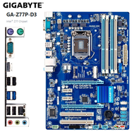 Asus Msi Gigabyte H61M B75M Z77 LGA1155 Motherboard Used for Core i3 i5 i7 2nd 3rd Gen