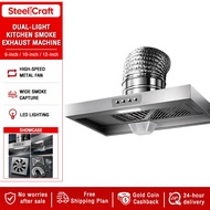 Slim Hood Wall Mounted Kitchen Appliances Hood Dual-Light Kitchen Exhaust Hood kitchen exhaust fan h