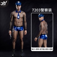 2025新品男士感情趣内衣透gay吧成人角色扮演情趣制服诱惑潮男Men's sexy underwear through gay bar adult corner20250912