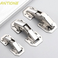 ANTIONE Cabinet Hinge Kitchen No-Drilling Hole Cupboard Hinge Soft Close Wardrobe With Screws Door Hydraulic Hinge