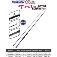 FISHING ROD - LURE ROD 2-STOCK HORIZONTAL MACHINE PROHUNTER T-RUX BATTLE TBC 1.8M - 1.98M / UL-ML-H