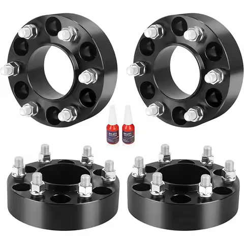 6x5.5 Wheel Spacers for 1999-2026 Silverado Sierra 1500, 1.5 inch 6 Lug 6x139.7mm Forged Wheel Space