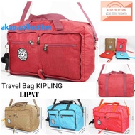 Hot Produk Travel Bag Kipling Lipat. Kipling. Tas Pergi Terlaris