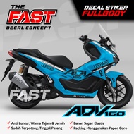 NEWEST Decal ADV160 Fullbody Leopard Variation Sticker Striping Decal Yamaha ADV160, Sticker Decal A