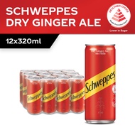 Schweppes Ginger Ale (12 x 320ml) - Case (Halal)