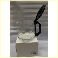 ♆ ◿ ✿ ✗ Replacement Glass Carafe ONLY for Imarflex ICM-400 Coffee Maker (Houseware Express)