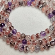 5.3mm超七/骨幹水晶-三圈手珠/手串